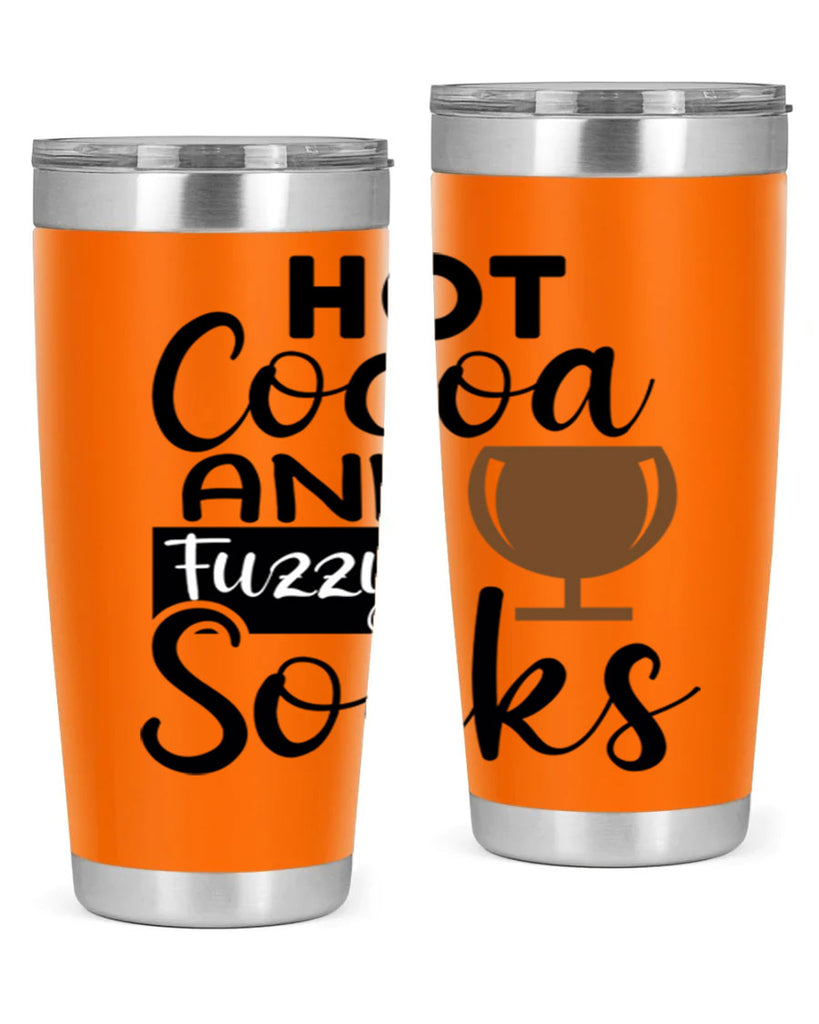 Hot Cocoa And Fuzzy Socks 218#- winter- Tumbler