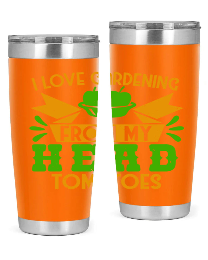 I love gardening from my head tomatoes 54#- farming and gardening- Tumbler
