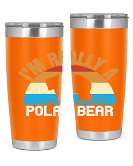 I'm Really A Polar Bear 38#- Bears- Tumbler