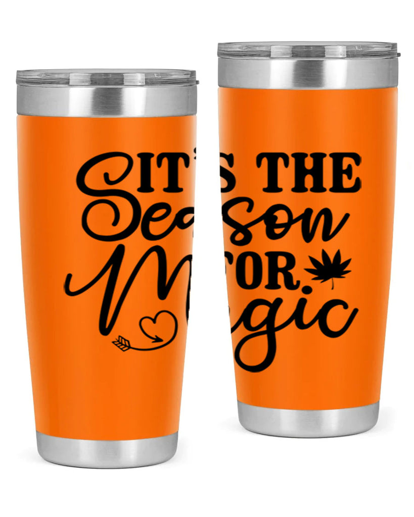 Its The Season For Magic 259#- winter- Tumbler