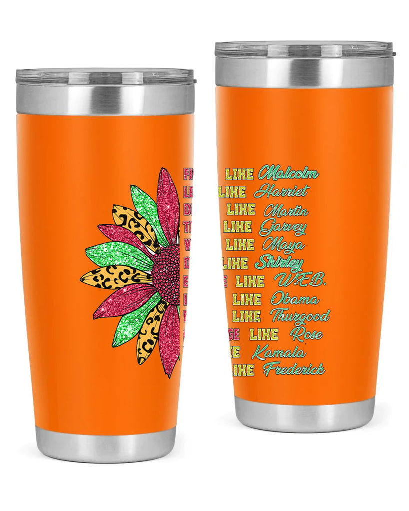 Juneteenth Sunflower Design 17#- Juneteenth- tumbler