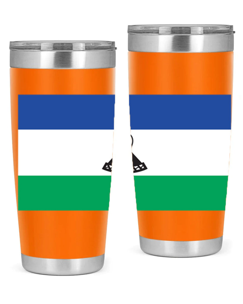 Lesotho 102#- world flags- Tumbler