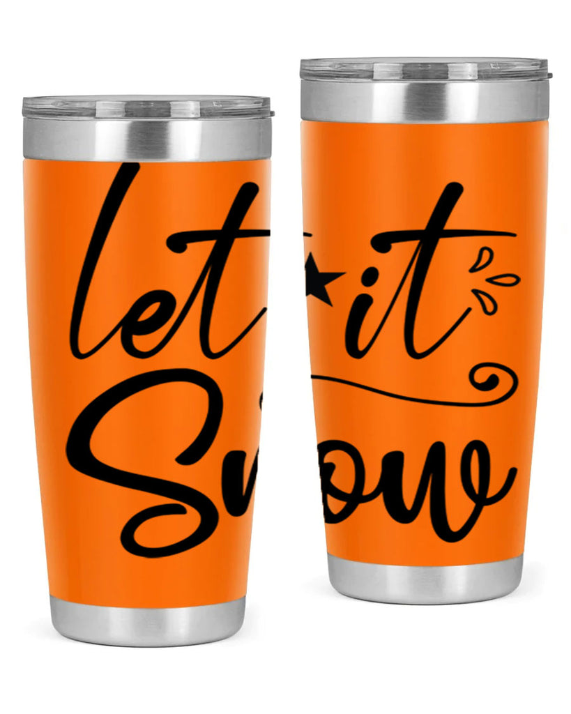 Let it snow 292#- winter- Tumbler
