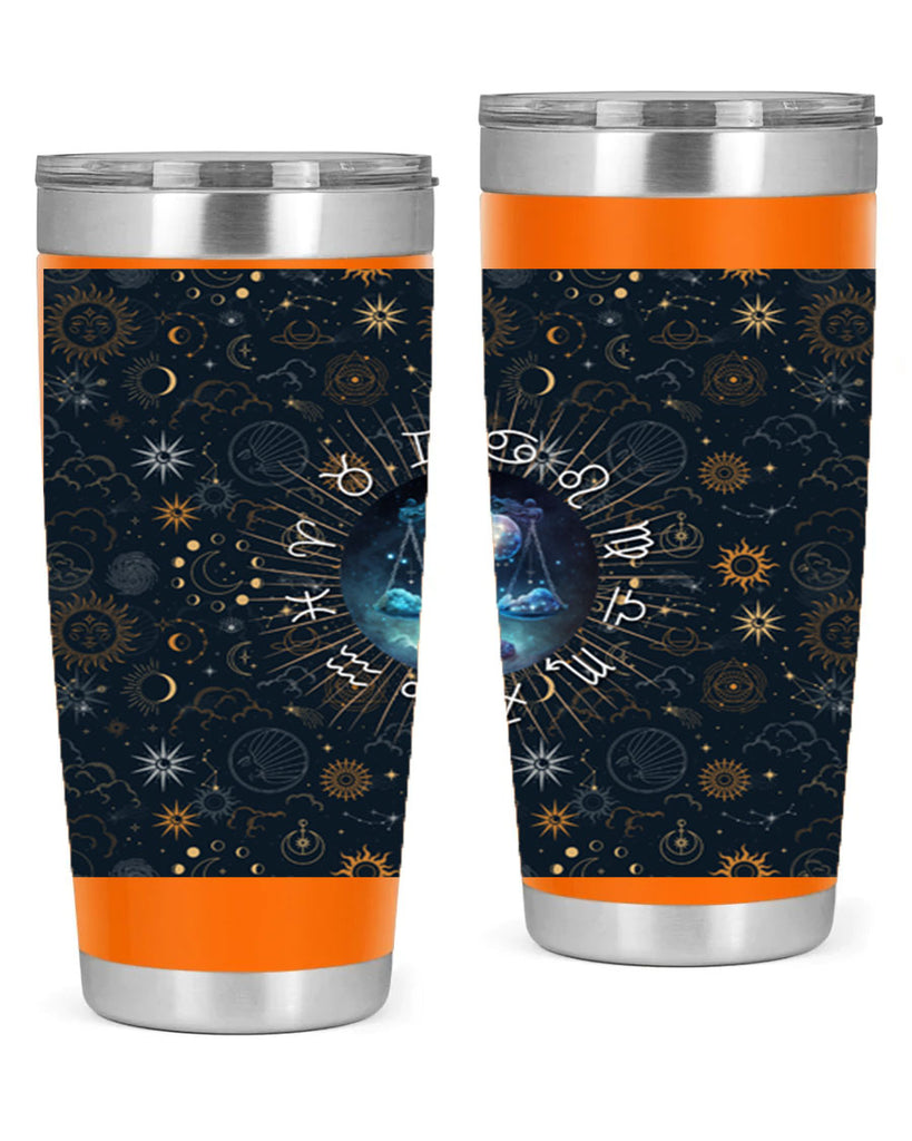 Libra Straight 317#- zodiac- Tumbler