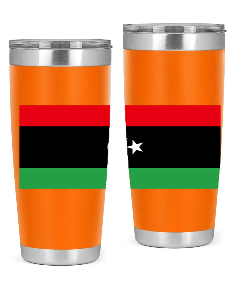 Libya 100#- world flags- Tumbler