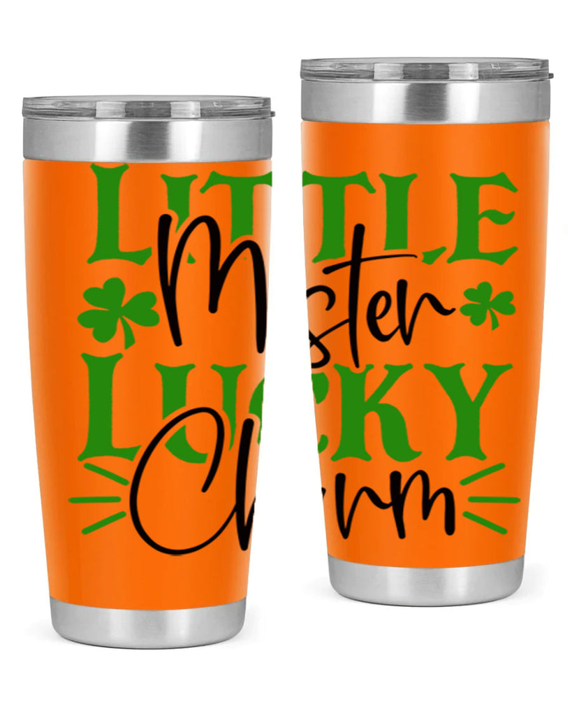 Little Mister Lucky Charm Style 153#- St Patricks Day- Tumbler