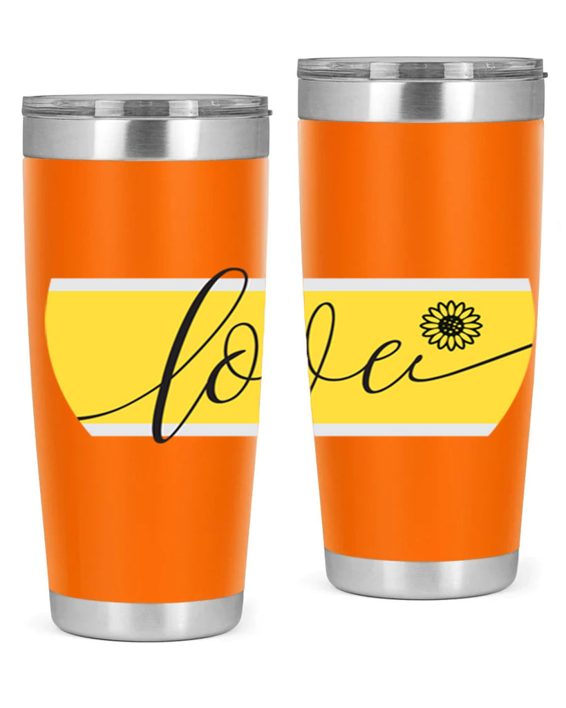 Love and daisy327#- spring- Tumbler