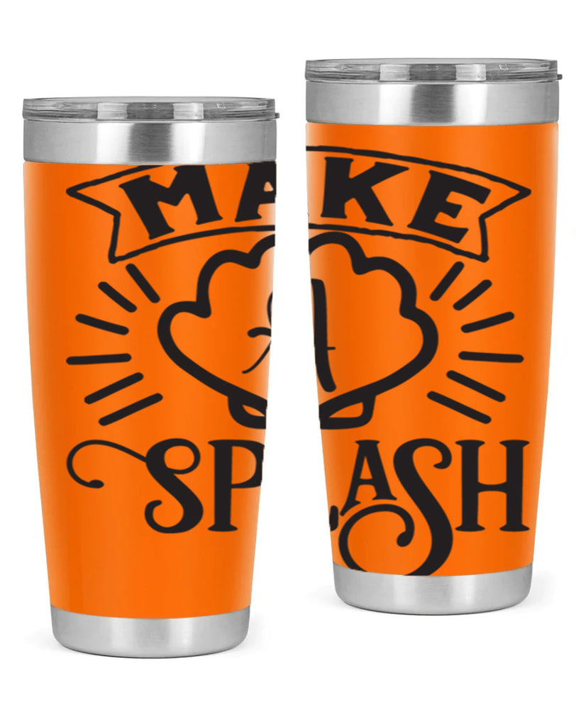 Make a splash 312#- mermaid- Tumbler