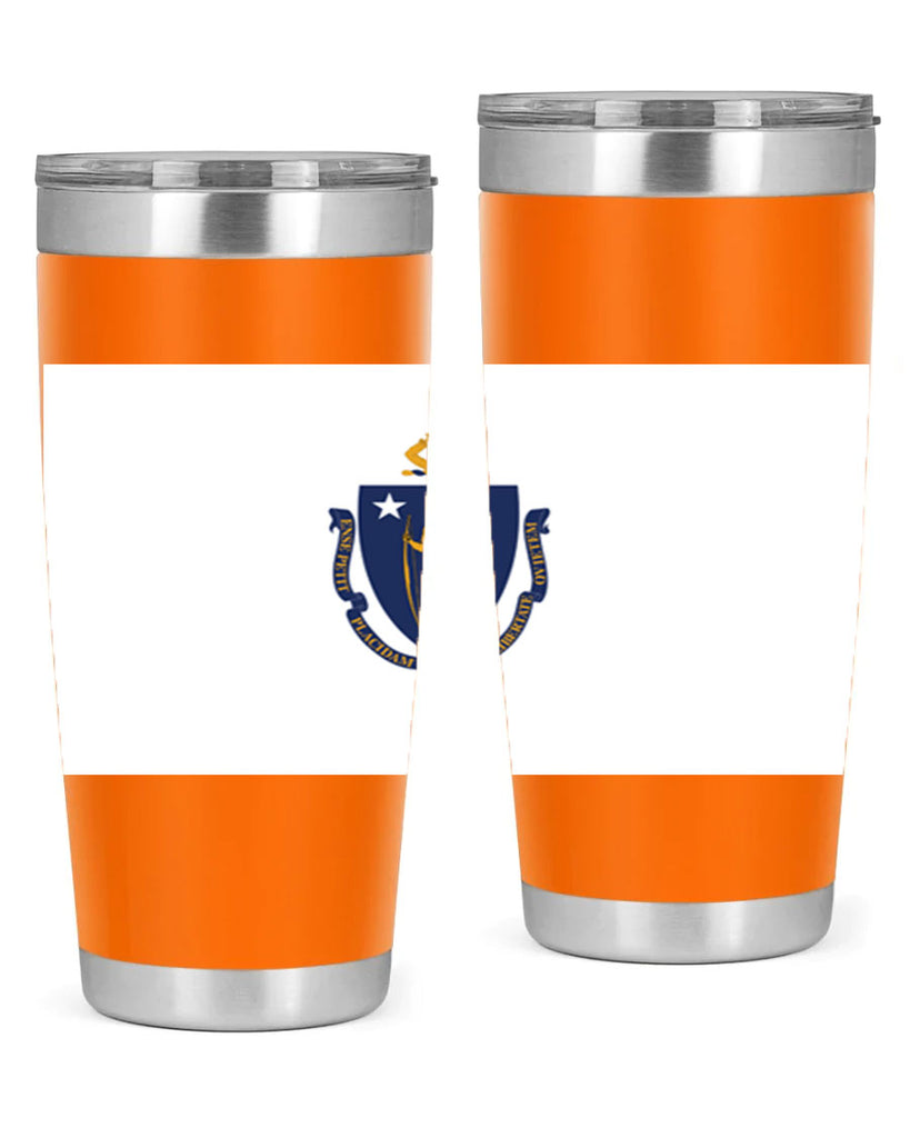 Massachusetts 31#- Us Flags- Tumbler