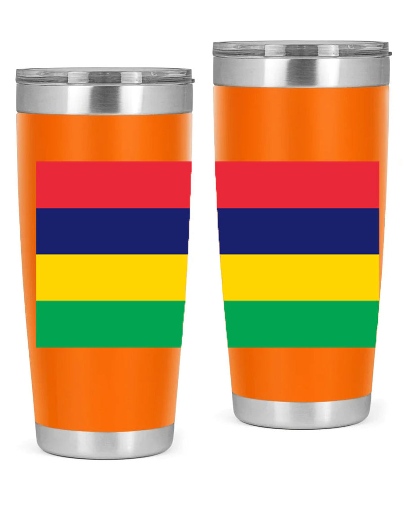 Mauritius 88#- world flags- Tumbler
