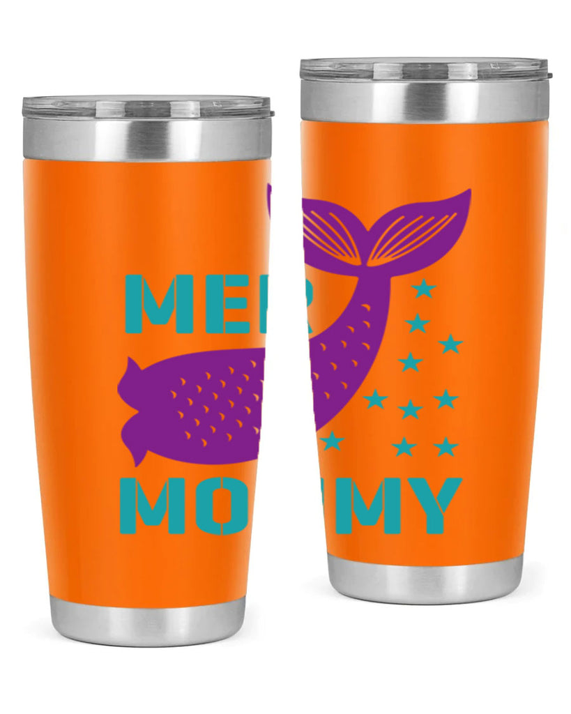 Mer Mommy 342#- mermaid- Tumbler