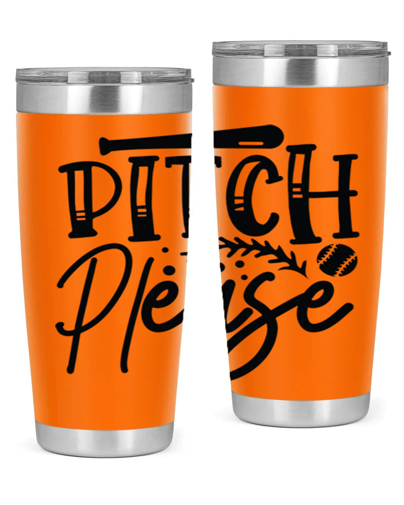 Pitch Please 2037#- baseball- Tumbler