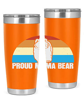 Proud mama bear 26#- Bears- Tumbler