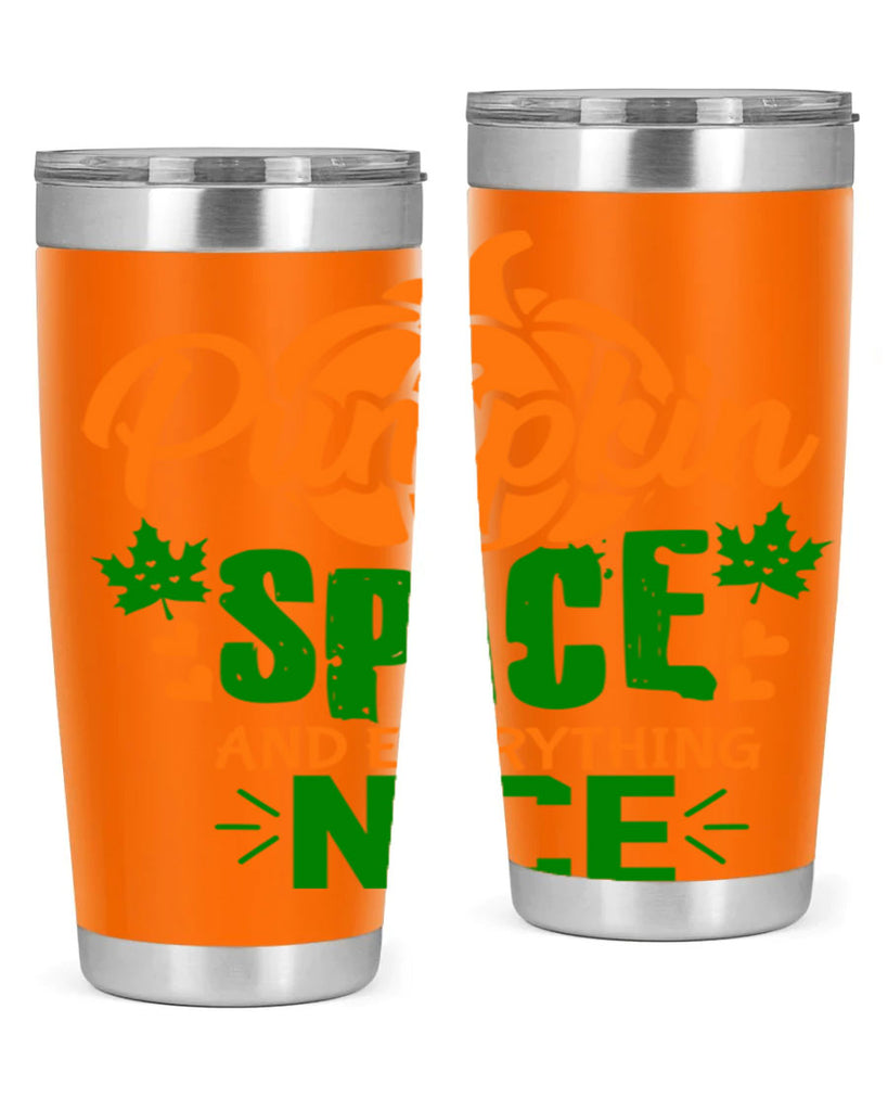 Pumpkin Spice and Everything Nice 538#- fall- Tumbler
