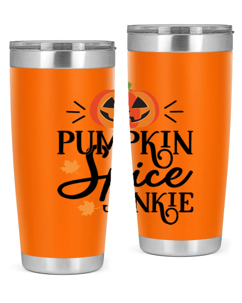 Pumpkinspicejunkie 568#- fall- Tumbler