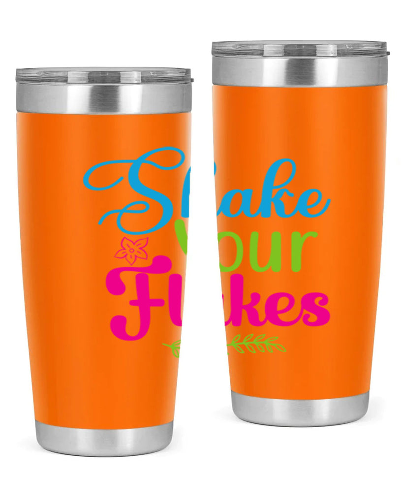 Shake Your Flakes 356#- winter- Tumbler