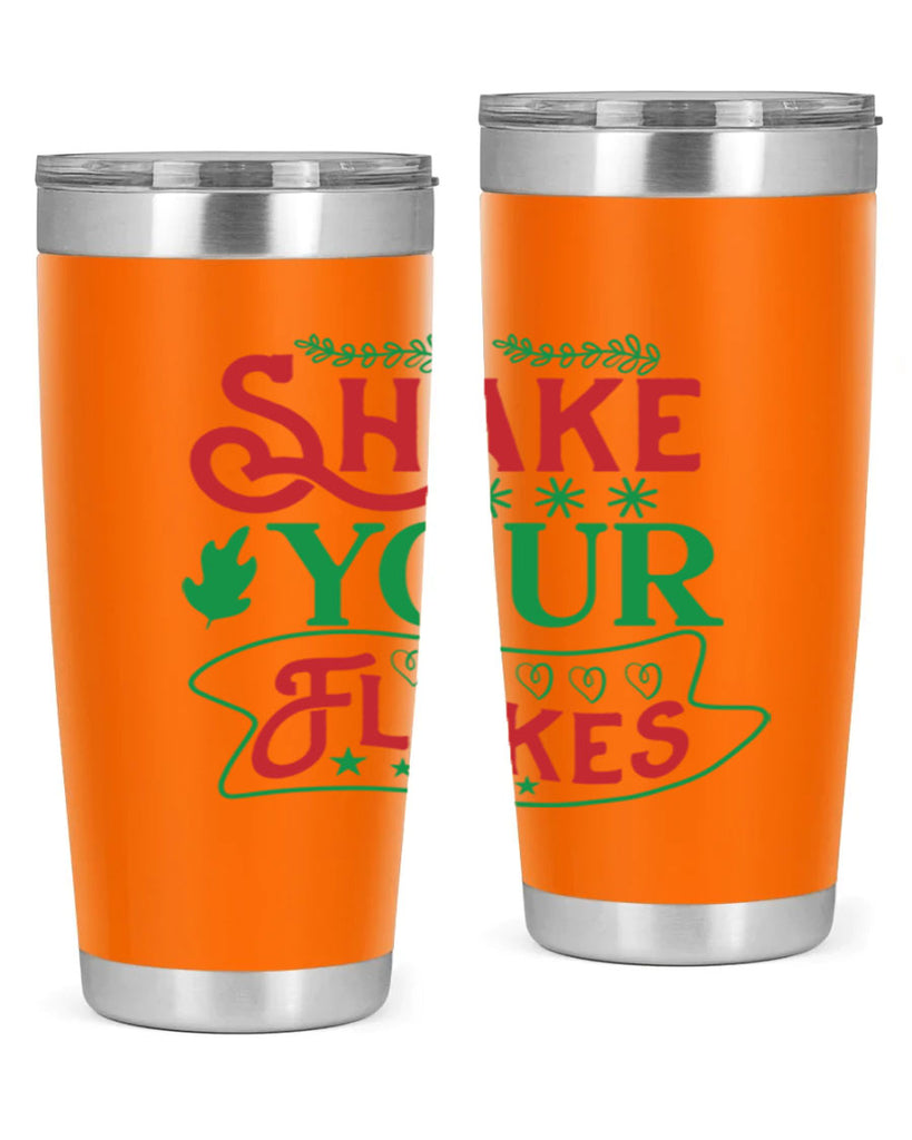 Shake Your Flakes 358#- winter- Tumbler