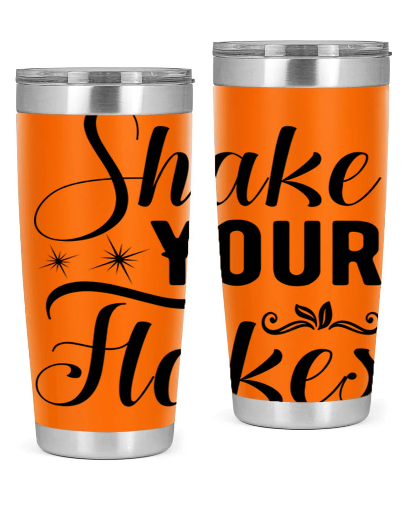 Shake Your Flakes 362#- winter- Tumbler