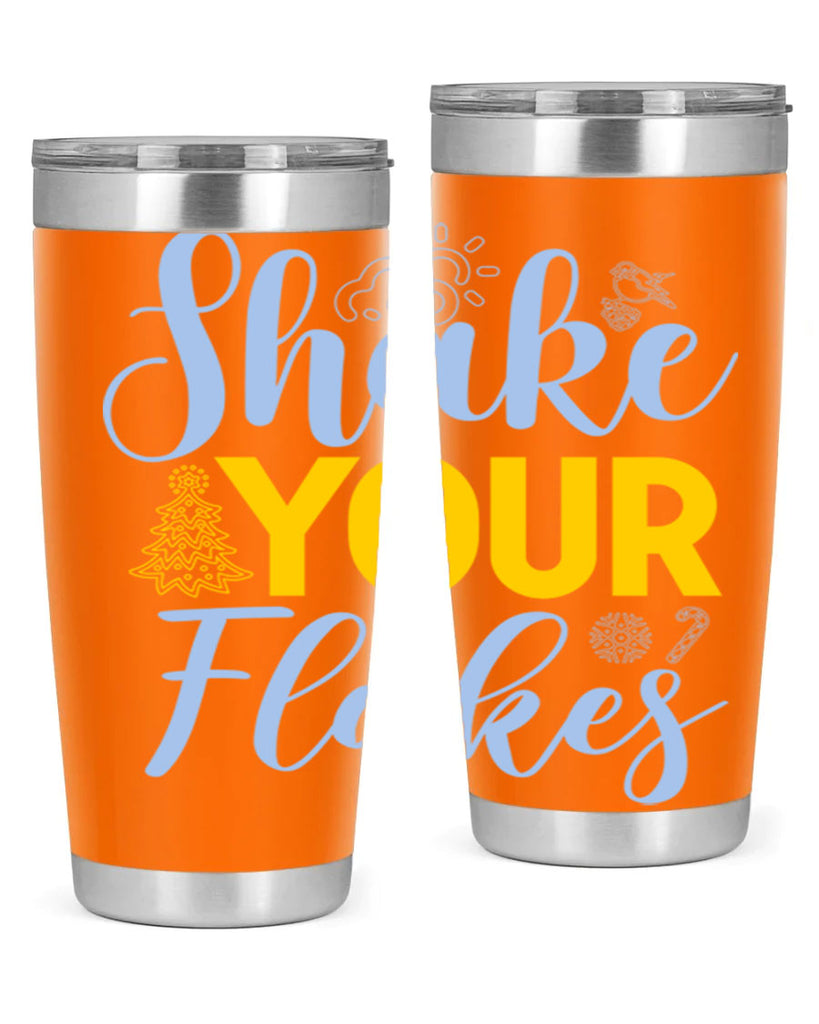 Shake your flakes361#- winter- Tumbler