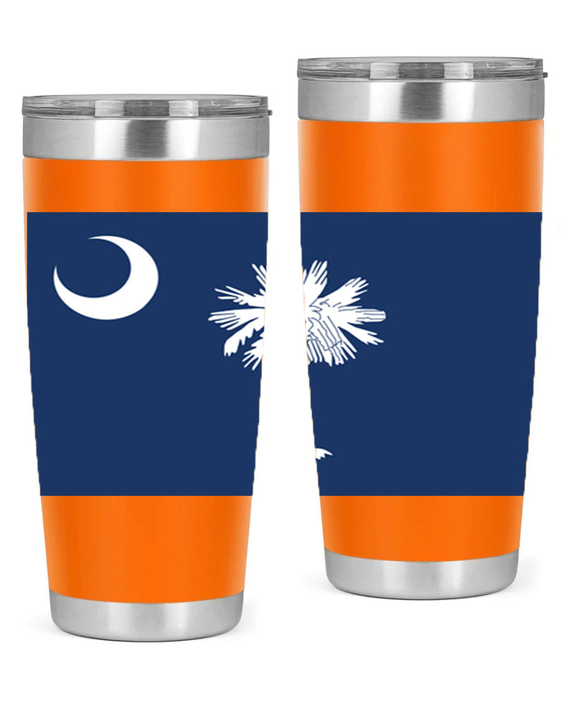 South Carolina 12#- Us Flags- Tumbler