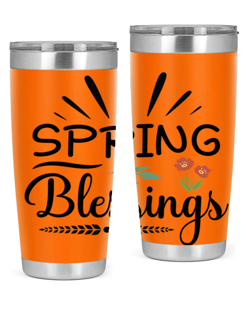 Spring Blessings  482#- spring- Tumbler