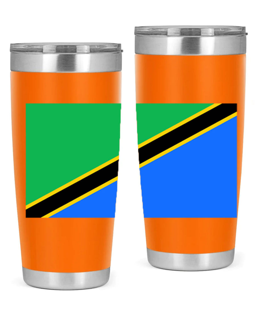 Tanzania 24#- world flags- Tumbler