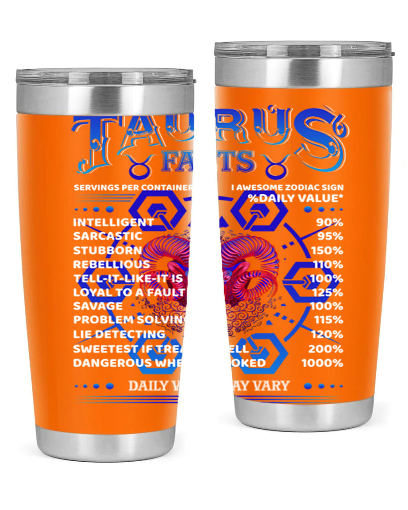 Taurus 496#- zodiac- Tumbler