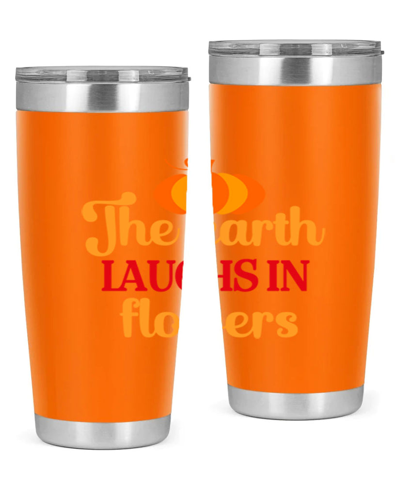 The earth laughs in flowers 538#- spring- Tumbler