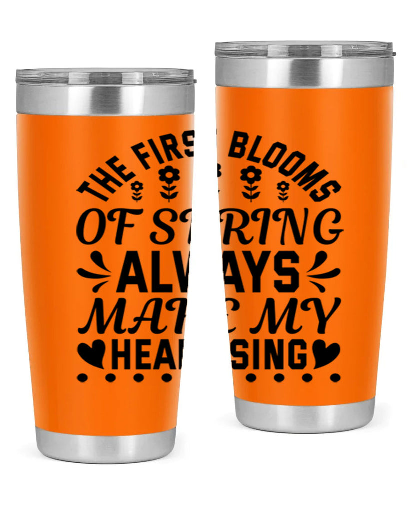 The first blooms of spring 549#- spring- Tumbler