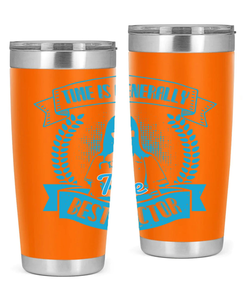 Time is generally the best doctor Style 12#- medical- tumbler