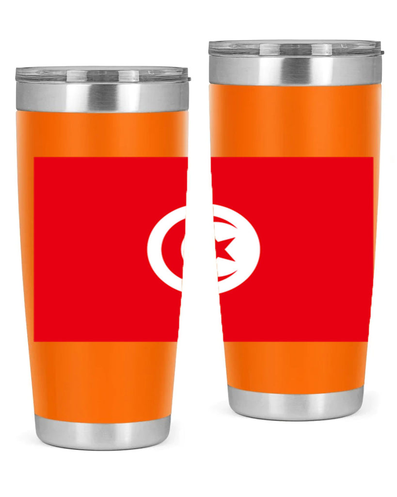 Tunisia 18#- world flags- Tumbler