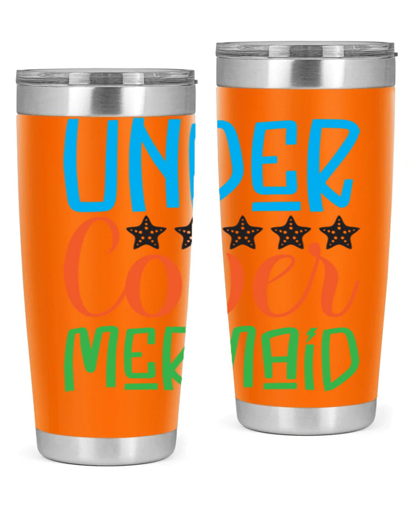 Under Cover Mermaid 648#- mermaid- Tumbler