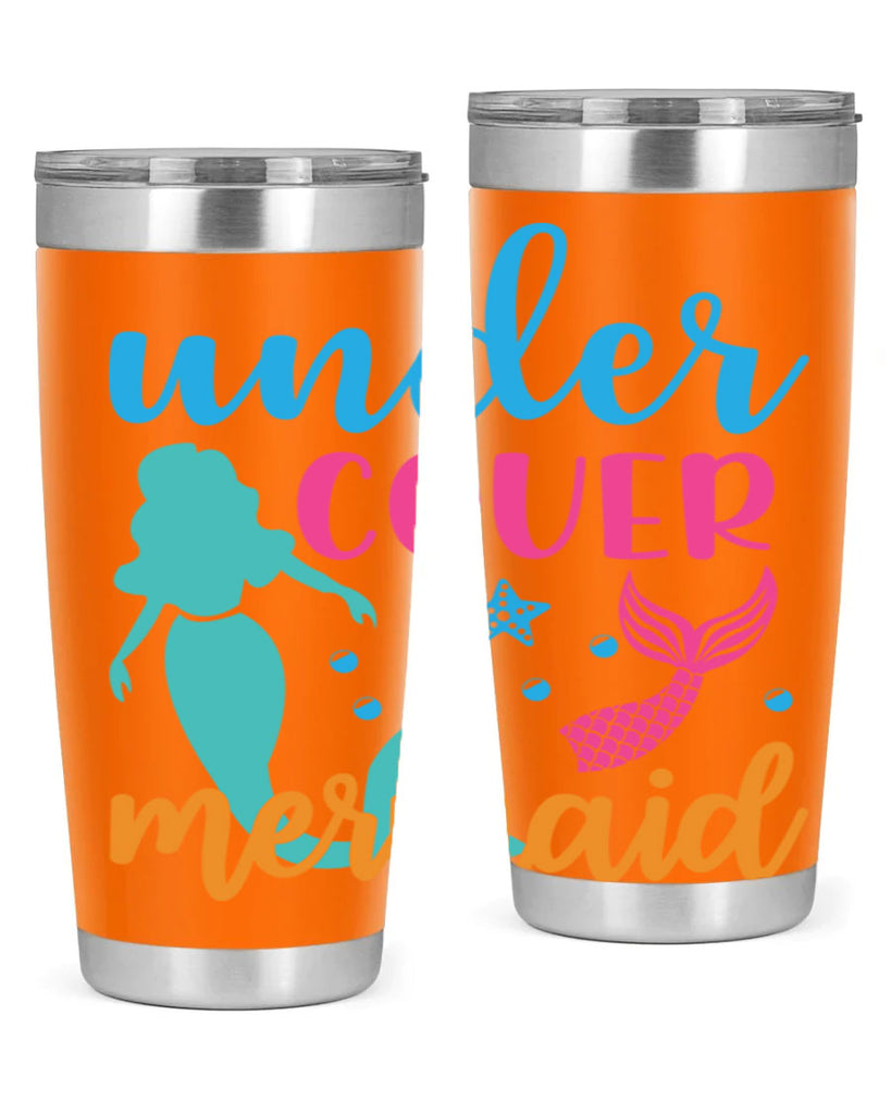 Under Cover Mermaid Design 654#- mermaid- Tumbler