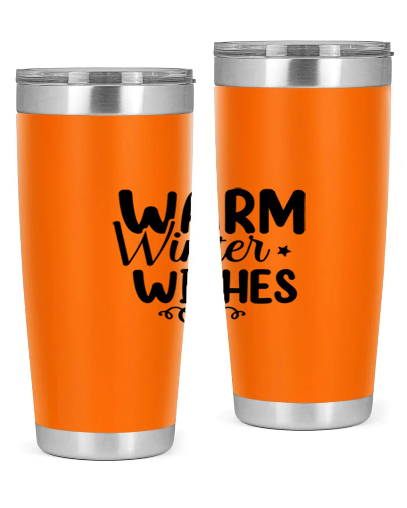 Warm Winter Wishes 453#- winter- Tumbler