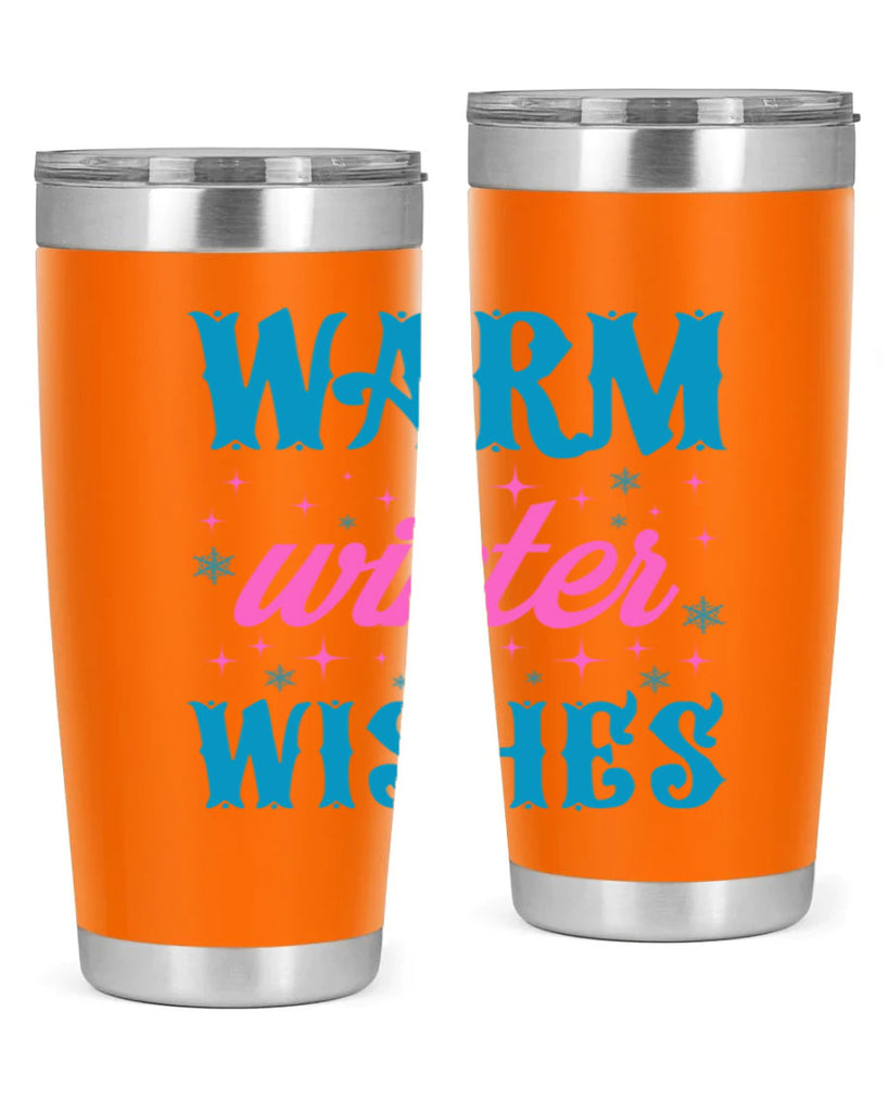 Warm Winter Wishes 464#- winter- Tumbler