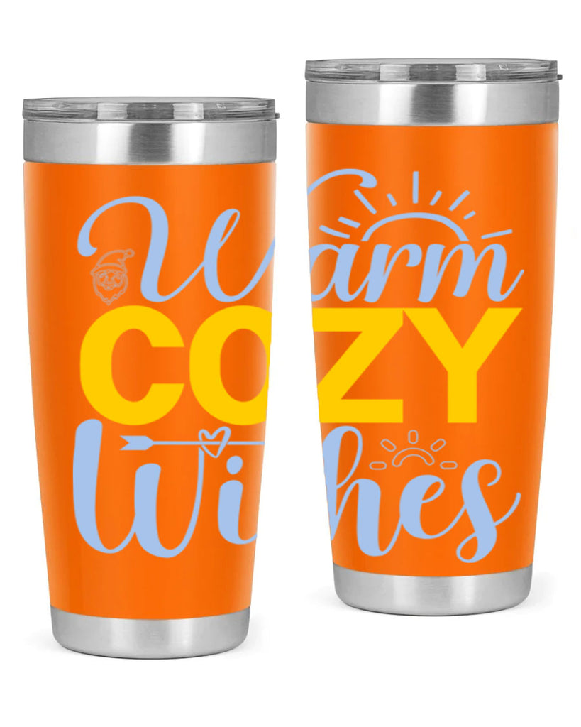 Warm cozy wishes447#- winter- Tumbler