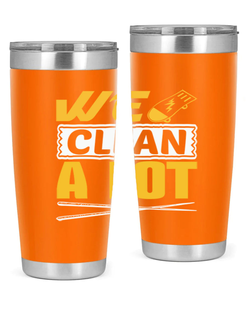 We clean a lot Style 10#- cleaner- tumbler