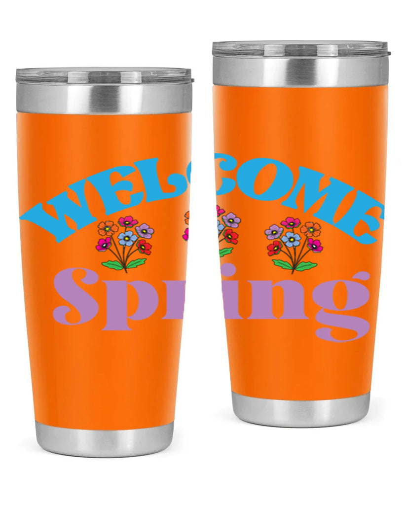 Welcome Spring  600#- spring- Tumbler