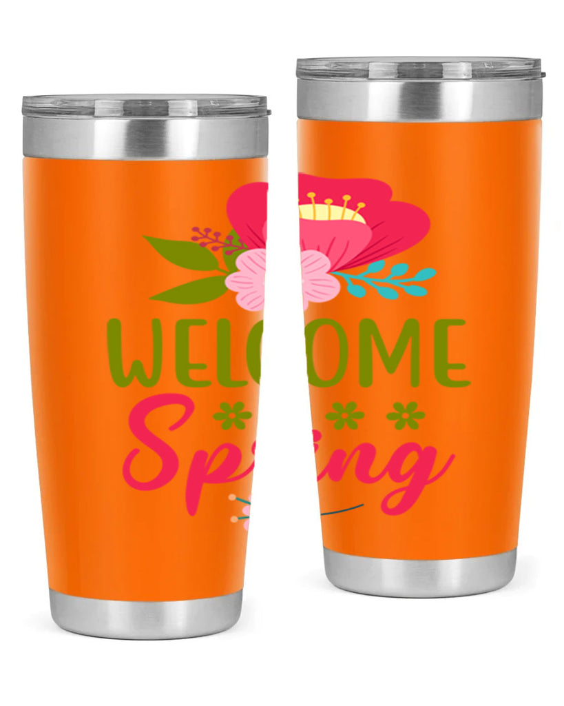 Welcome Spring 582#- spring- Tumbler