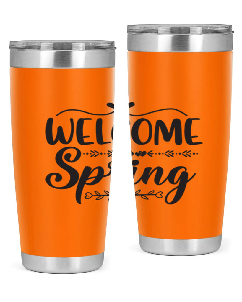 Welcome spring 576#- spring- Tumbler