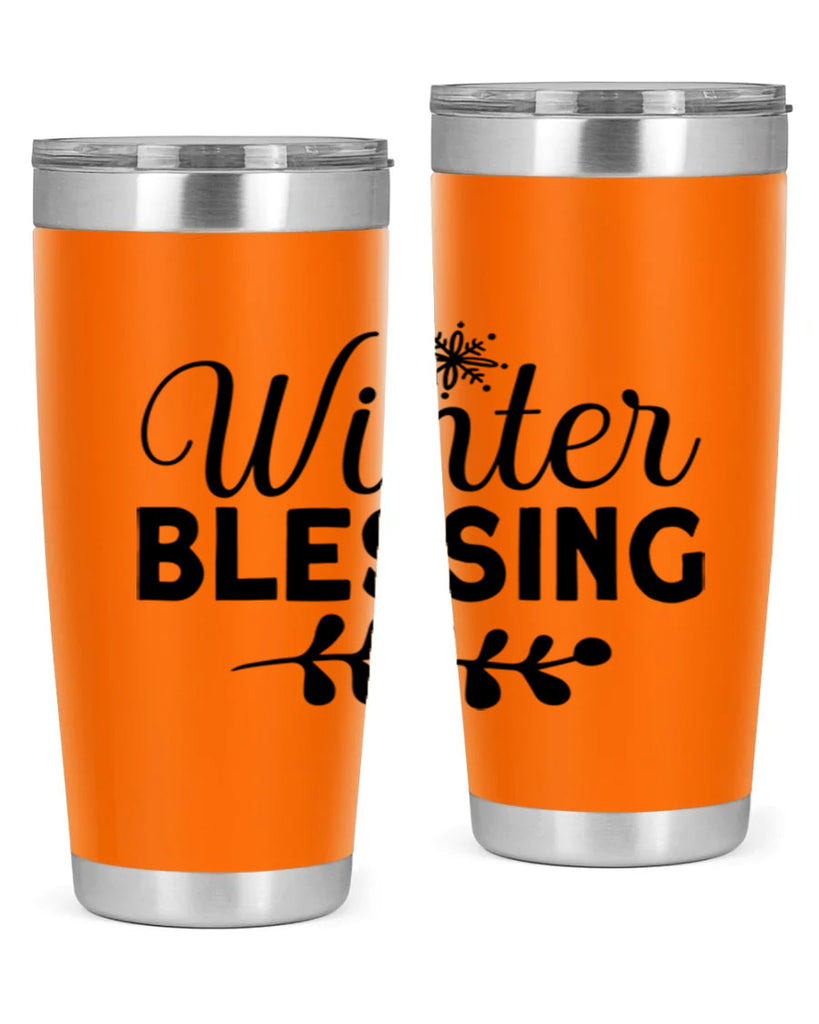 Winter Blessing488#- winter- Tumbler