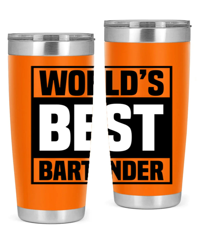 Worlds best Style 8#- bartender- tumbler