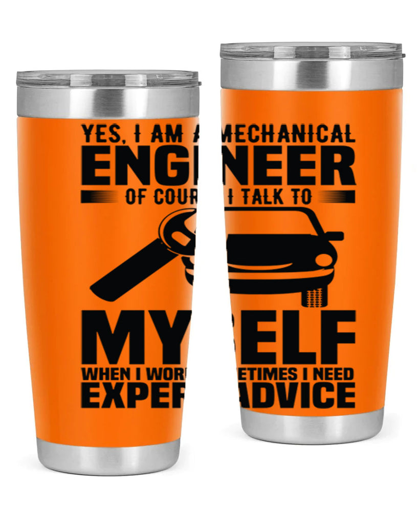 Yes I Am A Mechanical Style 1#- engineer- tumbler