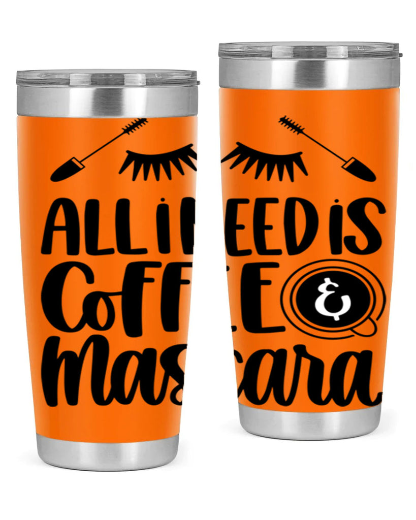 all i need is coffee mascara 189#- coffee- Tumbler