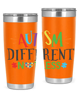 autism different not less Style 5#- autism- Tumbler