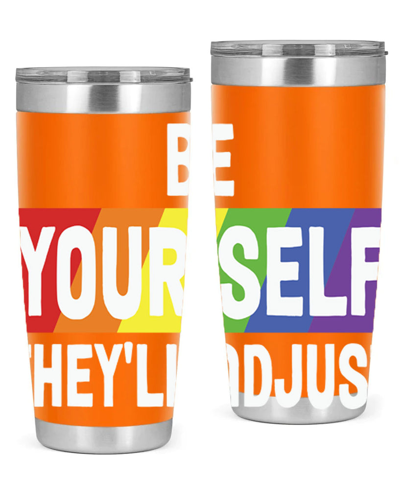 be yourself theyll adjust rainbow lgbt 160#- lgbt- Tumbler