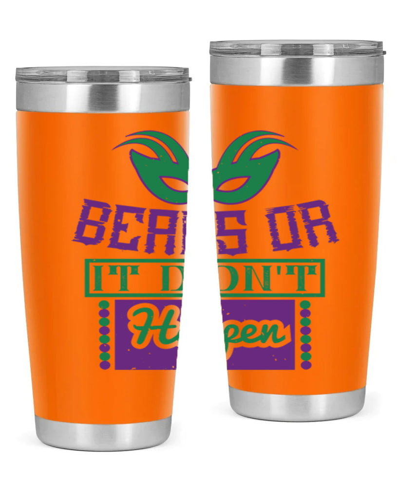 beads or it didnt happen 27#- mardi gras- Tumbler