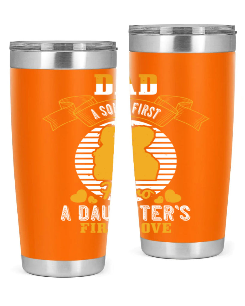 dad a son’s first hero 245#- fathers day- Tumbler