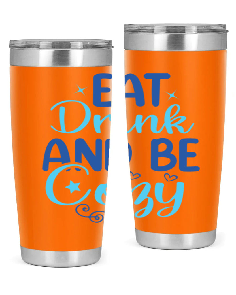 eat drink and be cozy 97#- winter- Tumbler