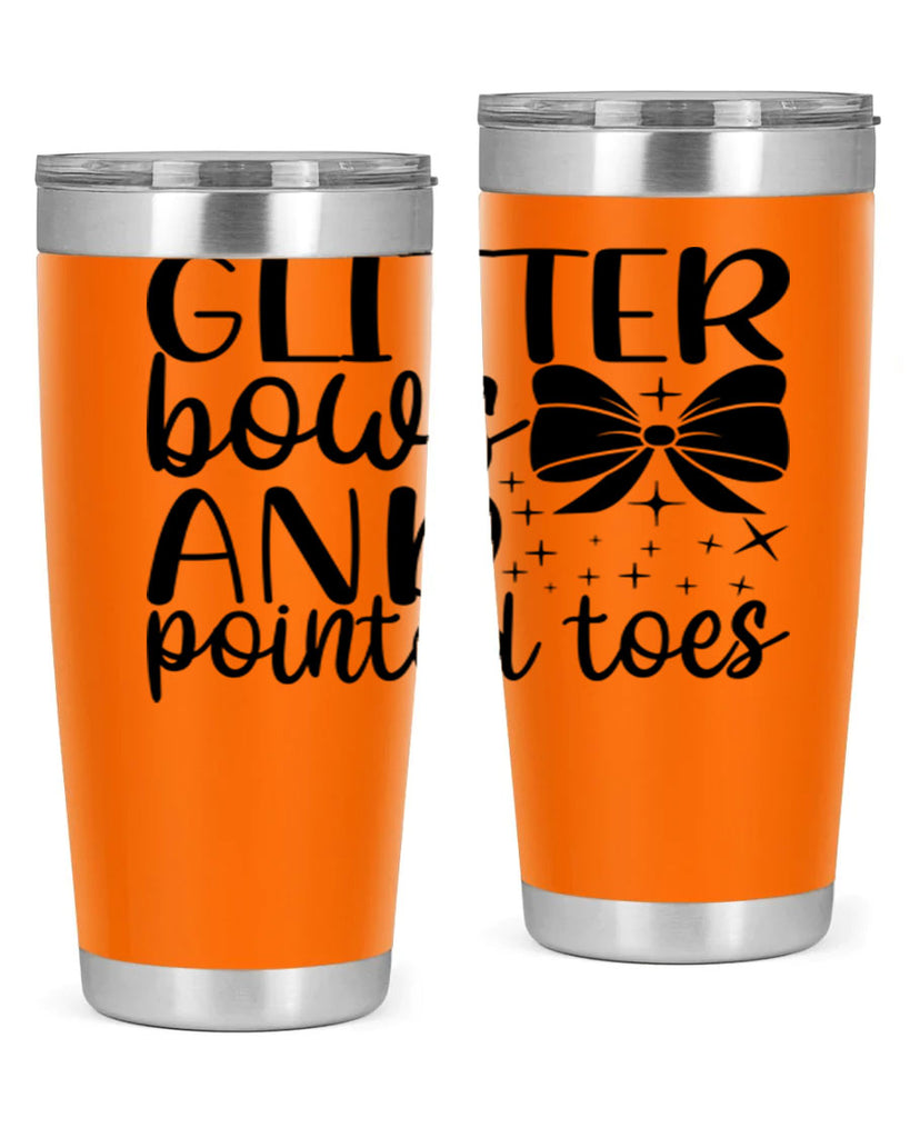glitter bows and pointed toes44#- ballet- Tumbler